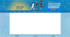 Desktop Screenshot of friarsclubinc.org